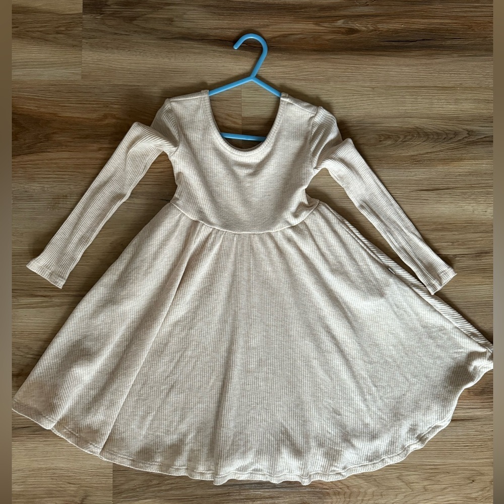 Little Sleepies Play Twirl Dress Size 5 Ribbed Twirl Dress